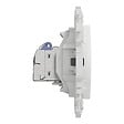 SCHNEIDER - Prise RJ45 cat.6 STP grade 2TV min à grade 3TV (+ multimédia), blanc, Odace - vignette