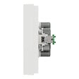 SCHNEIDER - Prise 2P+T double fixable sur boîte encastrement simple, griffes, blanc , Odace - vignette