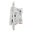 SCHNEIDER - Permutateur blanc, 10A, Odace - vignette