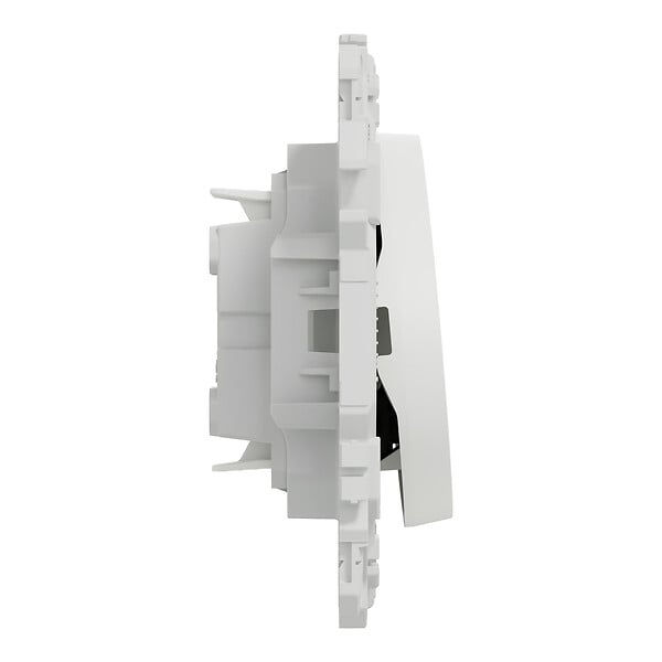 SCHNEIDER - Va-et-vient ou poussoir, 10AX, blanc, Odace - large