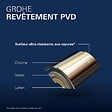 GROHE - Grohe Essence Mitigeur de lavabo monocommande, 2 trous, Taille M, Cool Sunrise Brossé (19408GN1) - vignette