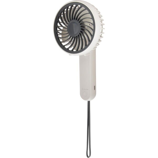 VOLTMAN - Mini ventilateur à main portable Ø10 cm 2.5W - blanc - Voltman - large