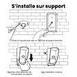 DAEWOO - Daewoo - Détecteur de mouvement extérieur WMO301 pour alarmes Touch ( AM301 ) / Touch XL ( AM302 ) et Vigilia - vignette