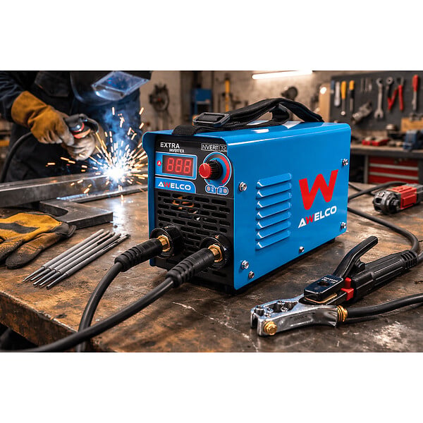 AWELCO - Poste à souder 200A Inverter MMA EXTRA200 IGBT Soudage Électrode Rutile AWELCO - large