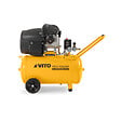 VITO - Compresseur d'air 50L 10Bar 3CV 2200W Bi-cylindre 145 Psi, sur roues Ateliers et Chantiers VITO - vignette