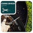 VOUNOT - Bordure de jardin plastique flexible 10m avec piquets noir - vignette