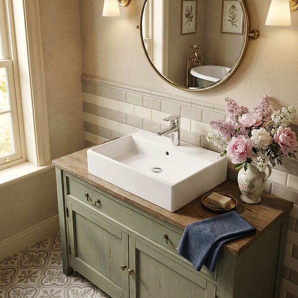 IDEAL STANDARD - Ideal Standard Lavabo 60 x 42 cm blanc en céramique à poser ou suspendu Ideal Standard Strada (K077801) - large