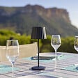LUMISKY - Lampe de table sans fil ABBY Noir H30cm - vignette