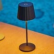 LUMISKY - Lampe de table sans fil ABBY Noir H30cm - vignette