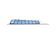 ALTANKA - Abri de piscine Horizon - 7.43x3.5 m - polycarbonate alvéolaire 8 mm - pour piscine BAS7308 - ECO308 - vignette