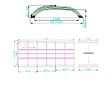 ALTANKA - Abri de piscine Horizon - 6.1x2.38 m - polycarbonate alvéolaire 8 mm - pour piscine BAS7306 - ECO306 - vignette