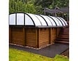 ALTANKA - Abri de piscine Horizon - 6.1x2.38 m - polycarbonate alvéolaire 8 mm - pour piscine BAS7306 - ECO306 - vignette