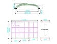 ALTANKA - Abri de piscine Horizon - 4.33x2.52 m - polycarbonate alvéolaire 8 mm - pour piscine BAS7302. BAS7303 - ECO302 - vignette