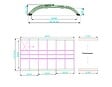 ALTANKA - Abri de piscine Horizon - 5.95x3.08 m - polycarbonate alvéolaire 8 mm - pour piscine BAS7305 - ECO305 - vignette