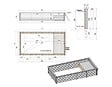 ALTANKA - Piscine hors sol en bois AQUA 8.5 x 4.35 - H.1.45 m avec plage, gris clair, fixations à sceller - BAS7309OSPI2+PLA309 - vignette