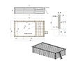 ALTANKA - Piscine hors sol en bois AQUA 7 x 3.75 - H.1.45 m avec plage, sable, fixations à sceller - BAS7308OSPI3+PLA308 - vignette