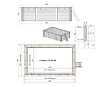 ALTANKA - Piscine hors sol en bois AQUA 4.65 x 2.85 - H.1.24 m, gris clair, fixations à sceller - BAS7306OSPI2 - vignette