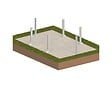 ALTANKA - Piscine hors sol en bois AQUA 4.65x2.85 - H.1.24 m cadre en métal, sans dalle béton - BAS7306OSPU - vignette