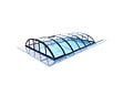 ALTANKA - Abri de piscine Horizon - 5.95x3.08 m - polycarbonate massif 3 mm - pour piscine BAS7305 - ECO335 - vignette