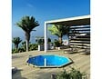 ALTANKA - Piscine hors sol en bois CORAL 3.25 x 3.25 - H.1.18 m, bleu pâle, autoportante - sans dalle - BAS7301OSP - vignette