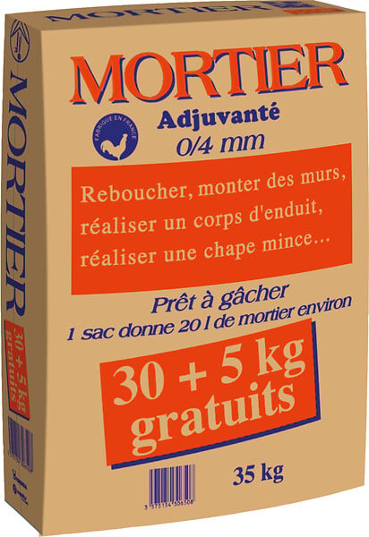 MULTIMAT - Mortier à maçonner - Prêt à gâcher - 35kg - large
