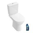 VILLEROY ET BOCH - WC à poser sortie verticale O.novo avec abattant frein de chute + nettoyant - vignette