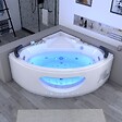 DISTRIBAIN - Baignoire balnéo Lisbonne 34 jets Whirlpool - vignette