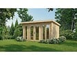 ALTANKA - Abri de jardin en bois Kira 4,04x3,09m - 12m2 - Ep. 34mm - 000008 - vignette
