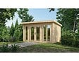 ALTANKA - Abri de jardin en bois Kira 4,04x4,09m - 12m2 - Ep. 34mm - 000009 - vignette