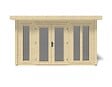 ALTANKA - Abri de jardin en bois Kira 4,04x4,09m - 12m2 - Ep. 34mm - 000009 - vignette