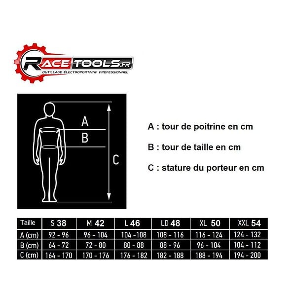NEO TOOLS - Pantalon de Travail HD serie NEO TOOLS 81-220 - large