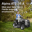 ALPINA - Tondeuse autoportée thermique AT3 98 A - Ejection latérale 352cc - vignette