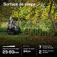 ALPINA - Tondeuse autoportée thermique AT3 98 A - Ejection latérale 352cc - vignette