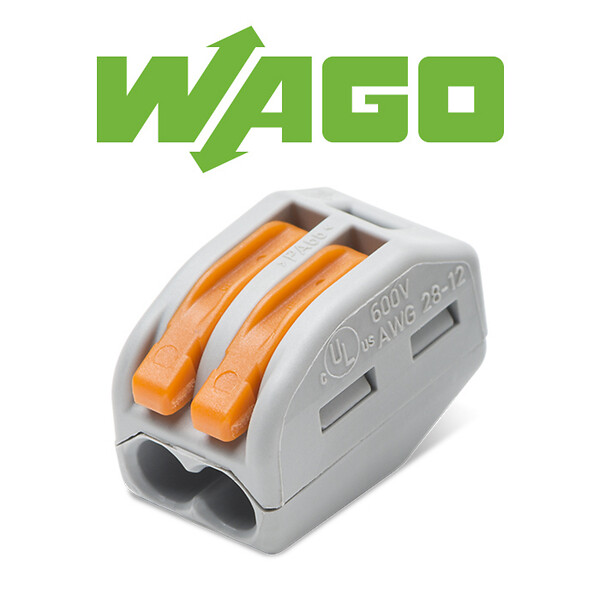 WAGO - WAGO Sachet de 15 bornes 2E WAGO S222 - large