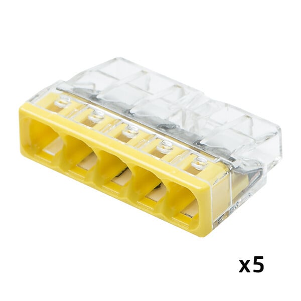 WAGO - WAGO Pot de 30 bornes de connexion automatique S2273 2,3 et 5 entrées - large