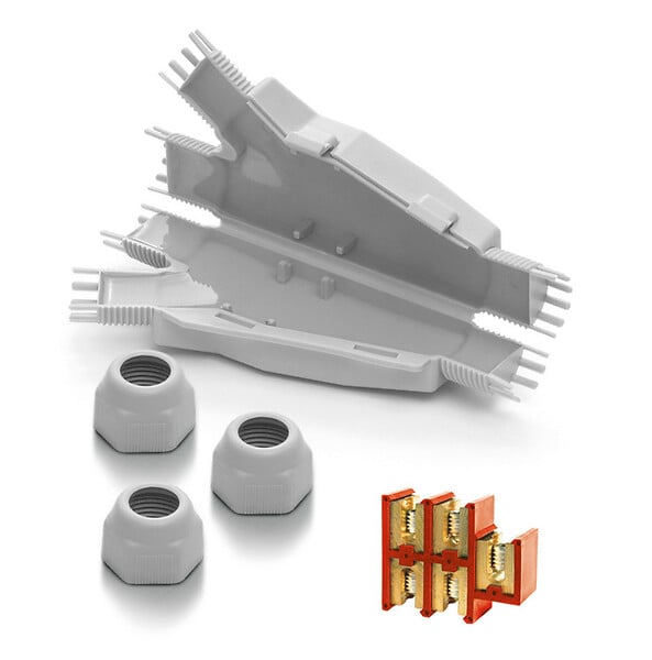 RAYTECH - RAYTECH Boite étanche DINO forme L pour 4 câbles de 4 mm² - large