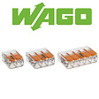 WAGO - WAGO Sachet de 20 bornes 2, 3 et 5 Entrées S221 pour connexion automatique, panaché, haute qualité - vignette