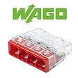 WAGO - WAGO Pot de 100 mini bornes de connexion automatique 4 fils S2273 - vignette