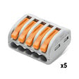 WAGO - Panaché de 30 Bornes de connexion automatique 2, 3 et 5 entrées Blibox S222 WAGO - vignette