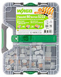 WAGO - WAGO Mallette 80 bornes de connexion S222 2, 3 et 5 entrées - fils souples et rigides - vignette