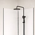 AURLANE - Pack 2 Panneaux Muraux en Aluminium Blanc 80x210cm + Profilés Noir - WALL'IT - vignette