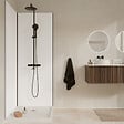 AURLANE - Pack 2 Panneaux Muraux en Aluminium Blanc 80x210cm + Profilés Noir - WALL'IT - vignette
