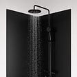 AURLANE - Pack 2 Panneaux Muraux en Aluminium Noir 90x210 cm + Profilés Noir - WALL'IT - vignette