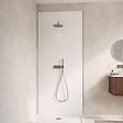 AURLANE - Panneau mural aluminium Blanc 80 x 250 cm - WALL'IT - vignette