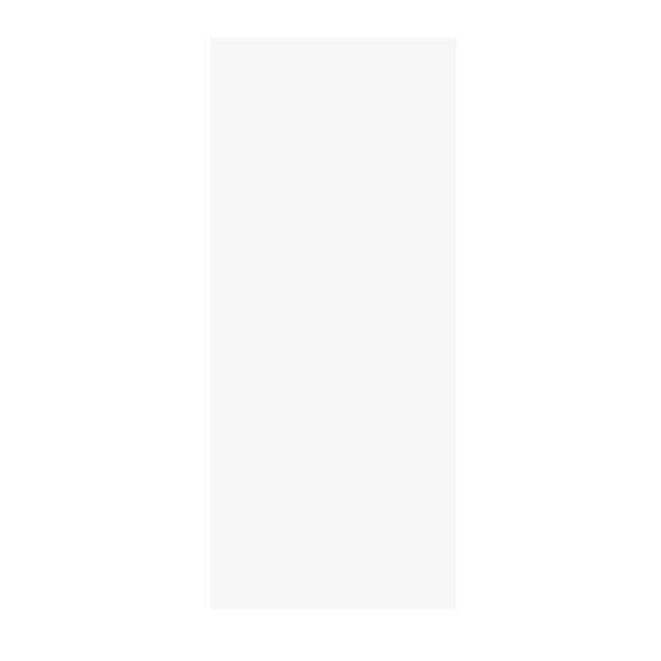 AURLANE - Panneau mural aluminium Blanc 80 x 250 cm - WALL'IT - large