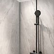 AURLANE - Pack 3 Panneaux Muraux Pierre Artic Storm 90+120+90 x 210cm et Profilés Chrome - STONE'IT - vignette