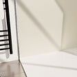 AURLANE - Lot de 2 Panneaux Muraux Aluminium Ivoire 80+120 x 210 cm avec Profilés Chrome - WALL'IT - vignette