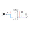 THERMADOR - Ballon de stockage pour circuit primaire eau chaude ou froide 2500 L - THERMADOR - BREV2500HE - vignette