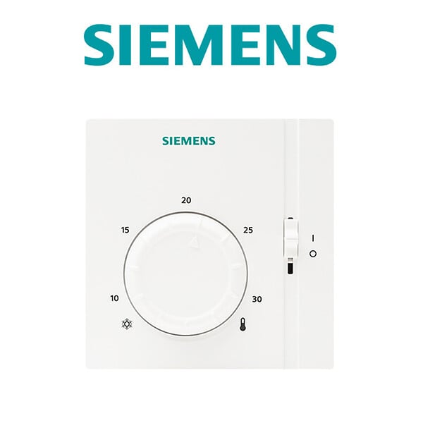 SIEMENS - Thermostat d'ambiance filaire RAA31 - RAA31- réf : RAA31 - SIEMENS - large