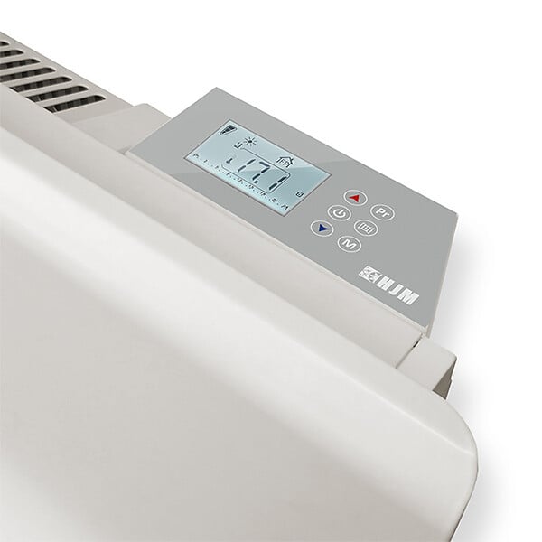 BATILEC - HJM Radiateur acier Thalie blanc 2000W inertie céramique électrique performant et design - large
